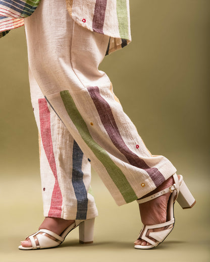 LUNADAHLI- OFFWHITE -PANTS