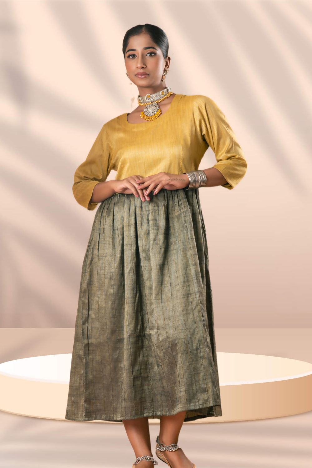PEPLUM RADIANCE DRESS