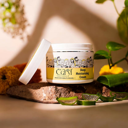CARYL Deep Moisturising Face Cream |Enriched with Avocado Butter & Oatmeal |Deep Nourishment & Hydration, For Men & Women |Smooth, Soft & Nourished Skin, 200g