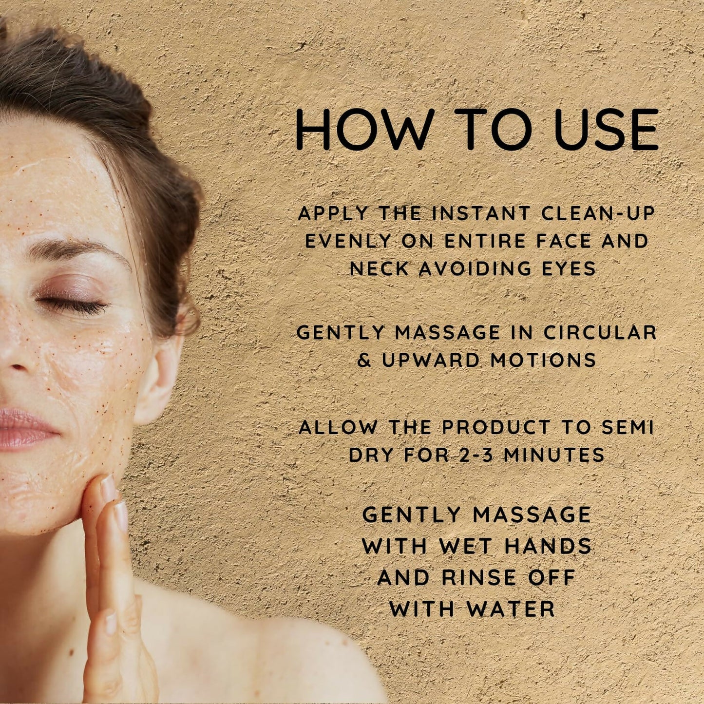 Caryl Instant Cleanup Face Scrub for Women & Men | All in 1 facial scrubber Exfoliating Cleanser for Deep Cleansing & Skin Brightening Moisturizing Face Scrub with Tan Reducer | Enriched with Hyaluronic Acid, Neem, Tulsi & Turmeric | Paraben & Sulfate Fre