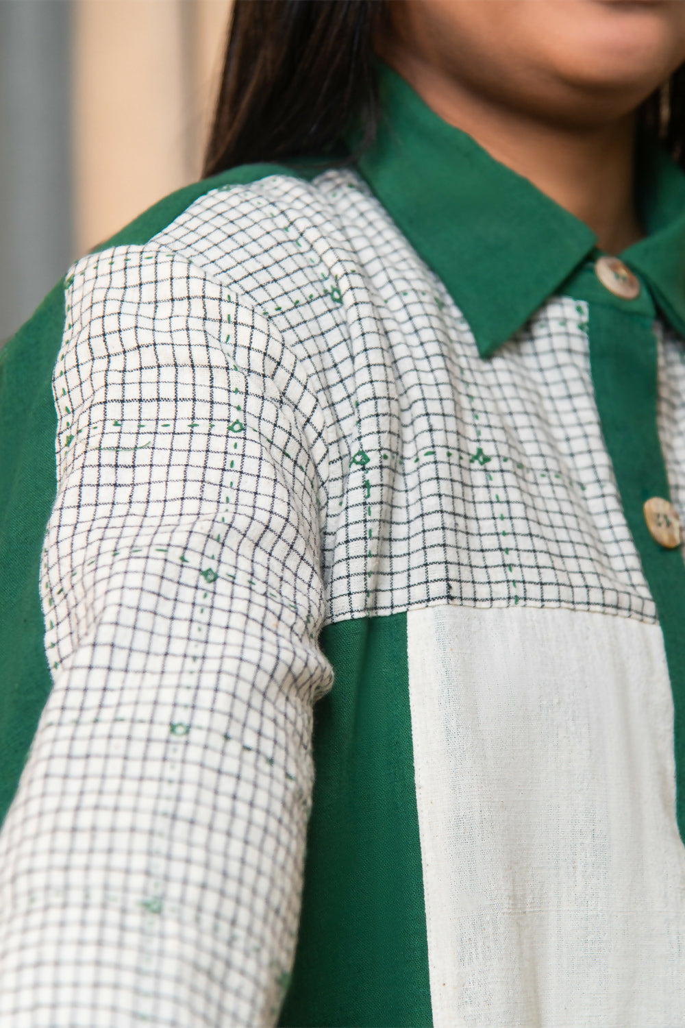 LONG HANDWOVEN COAT
