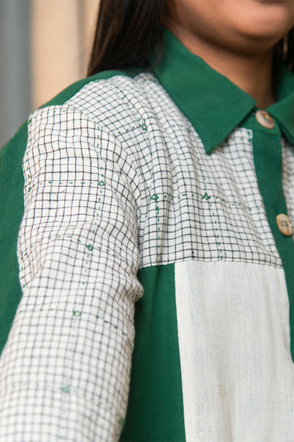 LONG HANDWOVEN COAT