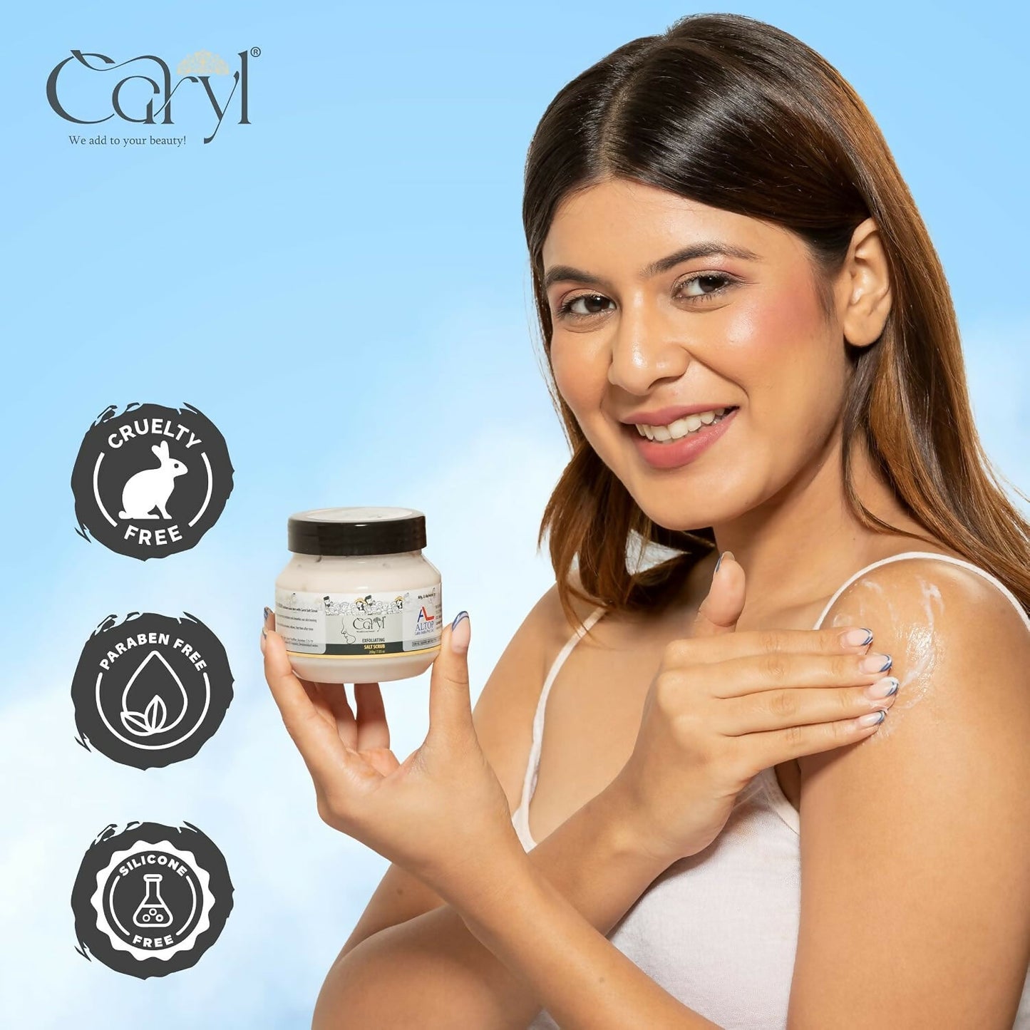 Caryl 200 GM Deep Exfoliation and Dead Skin Remover Scrub| Revitalize All Skin Cleanser Scrub | Travel Size for Office and Outdoor Use | Suitable for Men and Women