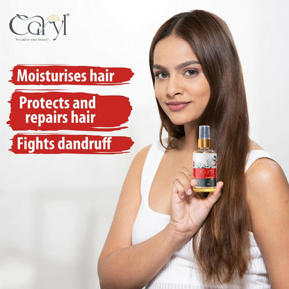 Caryl 200 ML Almond Hair Oil | Reduce Hair Fall and Gives You Strong & Silky Hair | Suitable for Women & Men