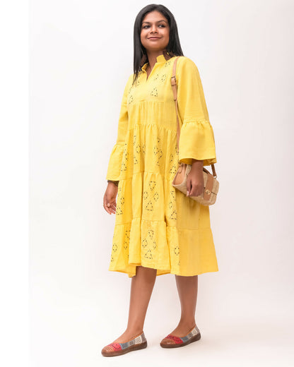 SUNFLARE YELLOW DRESS