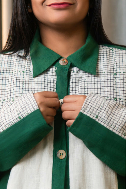LONG HANDWOVEN COAT