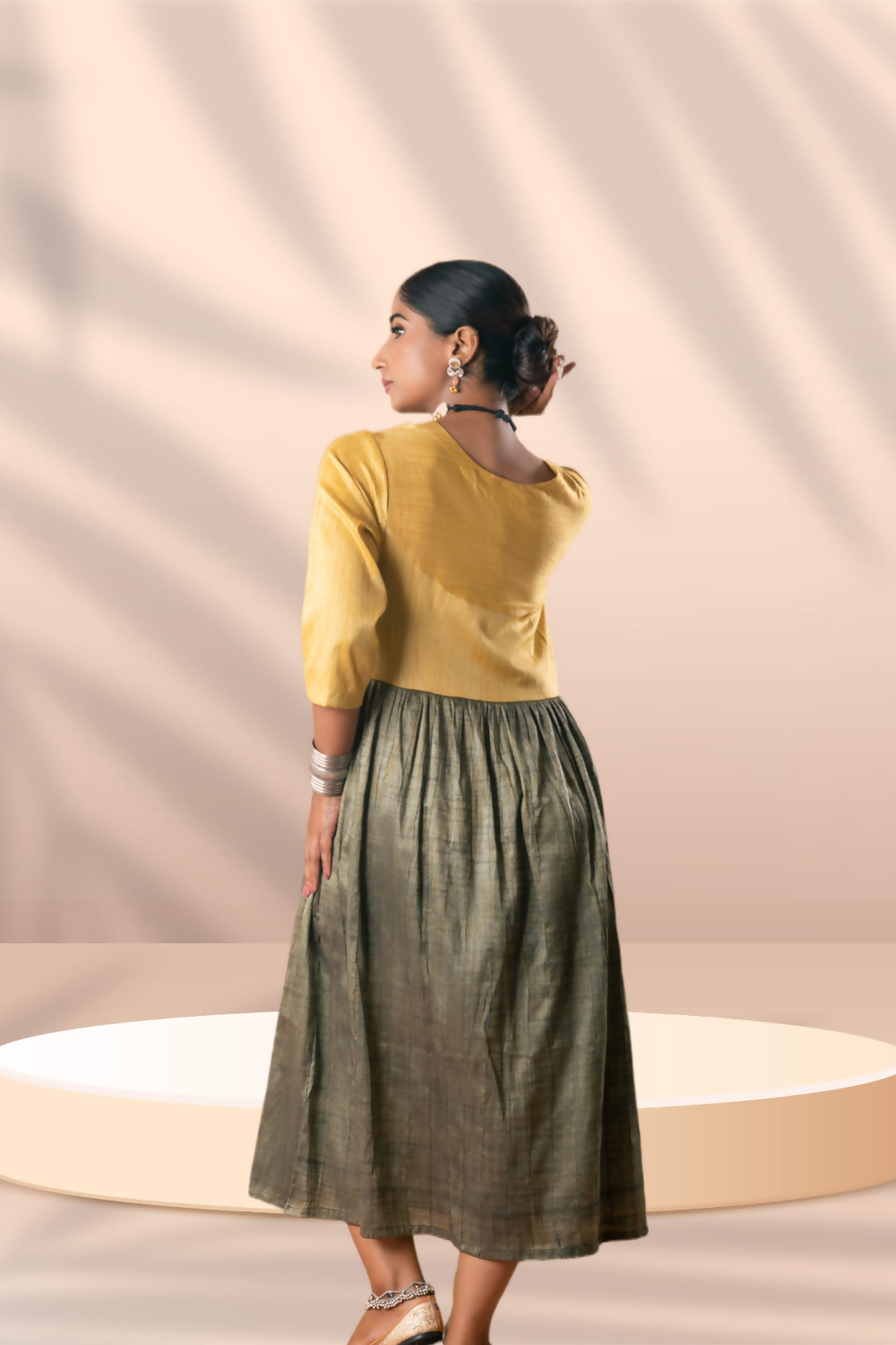 PEPLUM RADIANCE DRESS