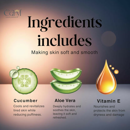 Caryl Moisturizing Facial Wipes |Makeup Removal Wipes Gently Cleanses, Hydrates & Refreshes Skin |Aloe Vera, Cucumber & Vitamin E |Non-Sticky, Soft & Alcohol-Free |All Skin Types |Travel Friendly Wet Wipes individually wrapped (72- Sachets)