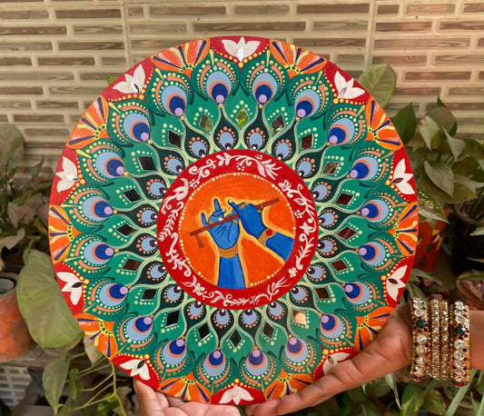 Murli Manohar Mandala Decor 12 inches
