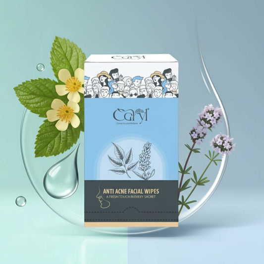 Caryl Insta-Glo Facial Kit, 30gm| Minimizes Pores & Prepares Skin for Facial, Exfoliates & Rejuvenates Skin | With 5 Facial Wipes FREE | For All Skin Types | Suitable for Women