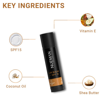 Lip Balm With SPF 15 for Dry Lips – Hydrating & Moisturizing Lip Care