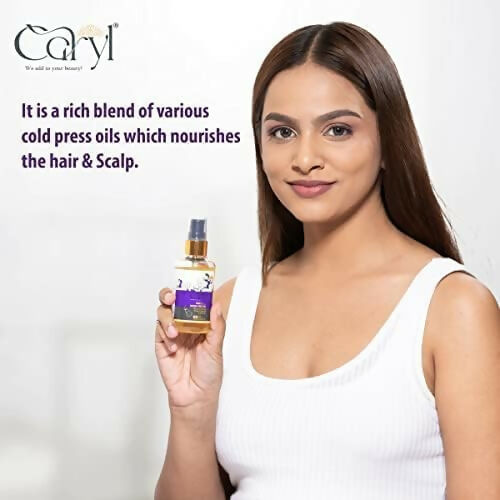 Caryl Anti-Dandruff & Hair Fall Control Combo with Onion Seed Hair Oil 100ml & Shampoo 300ml for Hair Growth, Dandruff Relief, Itchy Scalp, Frizz Control & Strong Roots | Sulfate & Paraben Free