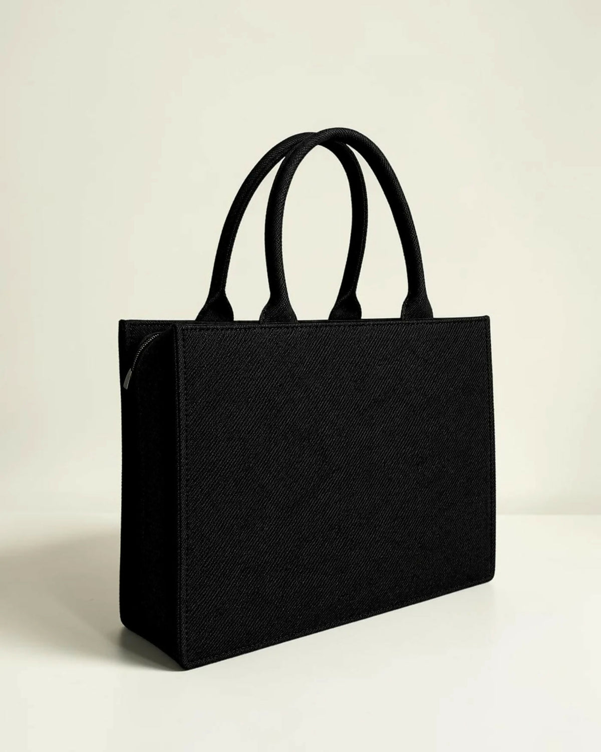 Custom Name Floral Elegance Tote Bag | Canvas Handbag for Women